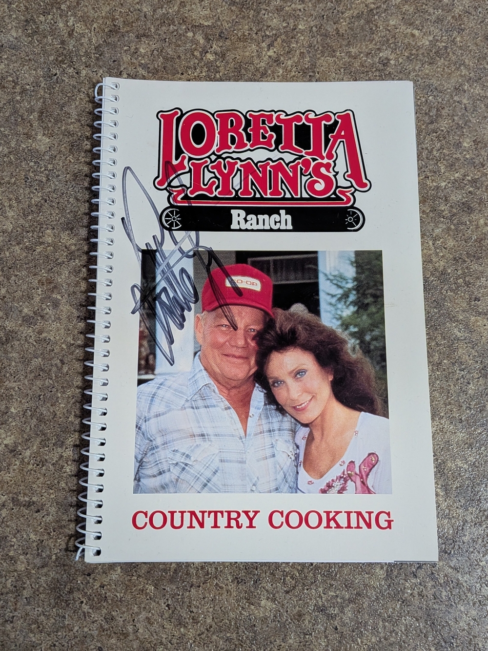 Loretta Lynn's Ranch Country Cooking Cookbook - Signed Autographed!